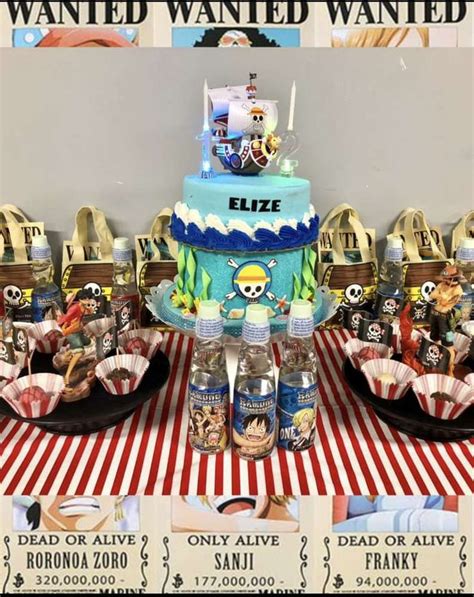 one piece themed birthday party